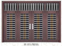 新款不锈钢四开门拉丝哪里买|彩色不锈钢门生产厂家