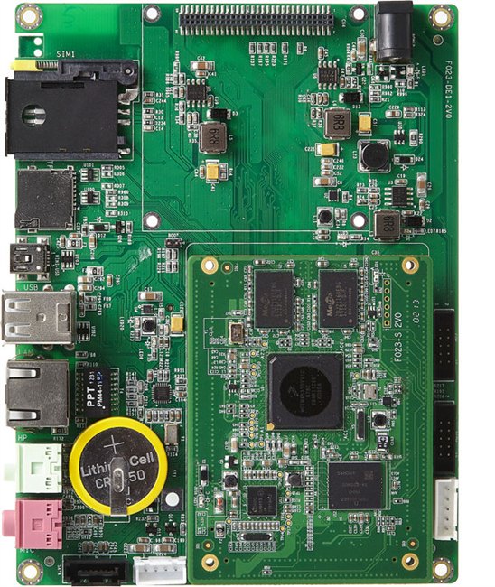 Arm方案定制开发---智能家居终端、物联网网关定制主板