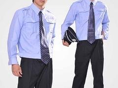 冬季长袖保安服专业定制 保安衬衫制服衬衣