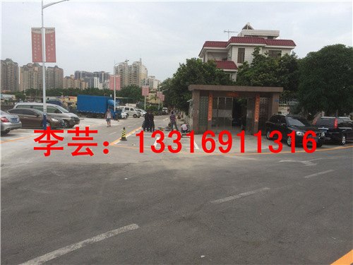 惠阳厂区道路划线哪家做的好?惠东厂区道路划线