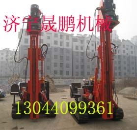 光伏电站打桩机 履带打桩机多少钱