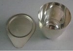 银坩埚 化验室用品鹤壁万和生物颗粒热值分析设备