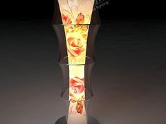 涛声灯具口碑好的帝标创意双层落地灯_你的理想选择