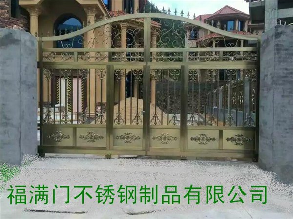 庭院门---红古铜