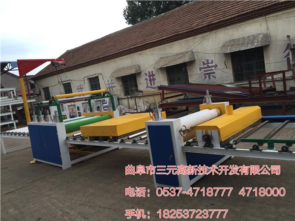 密度板贴纸机、贴面机、全自动密度板贴面机