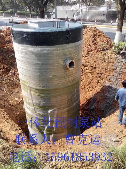 供应凤阳一体化预制泵站