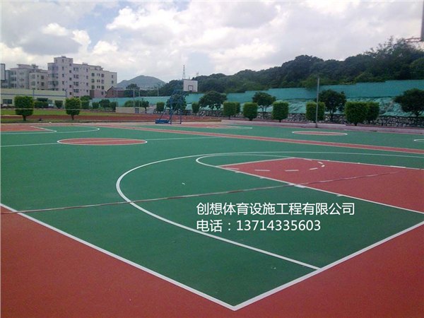塑胶篮球场造价\硅pu篮球场厂家\硅pu球场价格