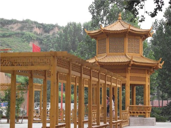 百年木业供应品质卓越的防腐木凉亭【火热畅销】：南