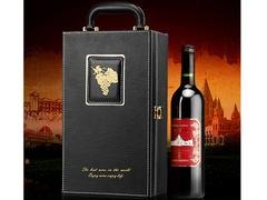 红酒皮盒哪家好：想购买价格合理的红酒皮盒，优选鸿
