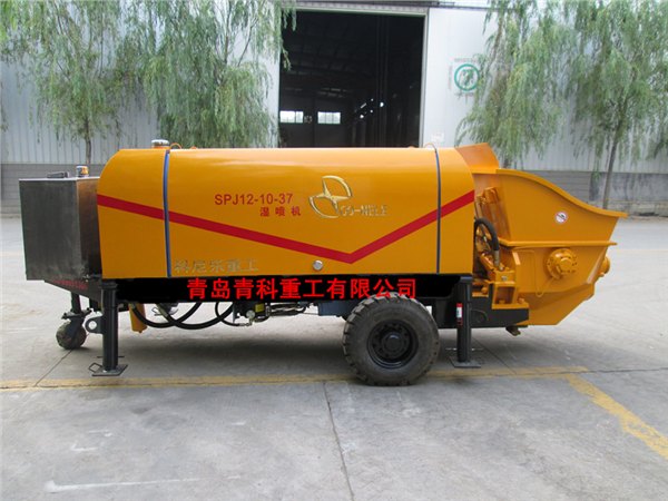 青科重工建筑机械湿喷机