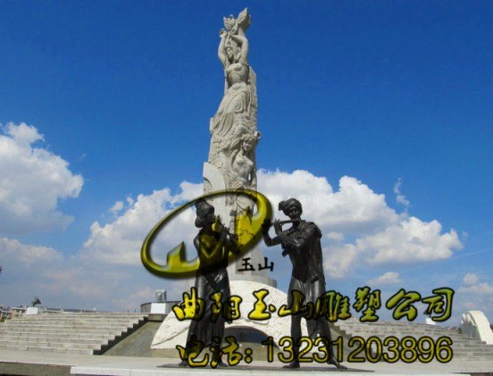 包头蒙族中学浮雕墙蒙古跳舞工程案例