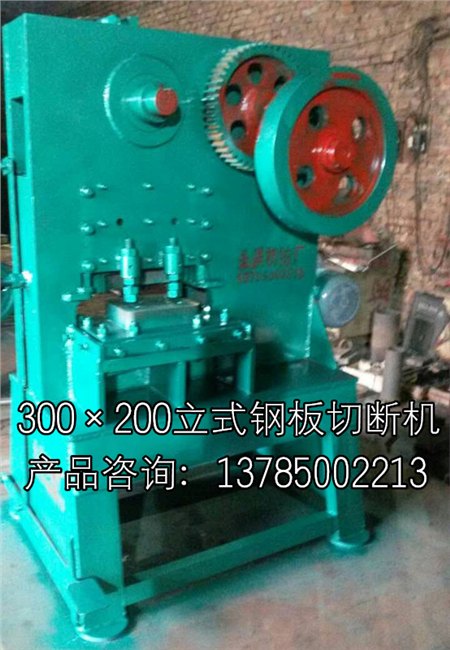 山东3OO×2OO立式钢板切断机 永晨钢板切断机