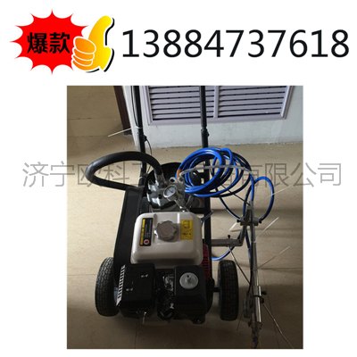 塑胶跑道专用热熔划线机 热熔划线车 马路热熔划线机