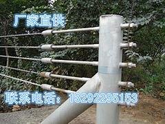 白山热镀钢丝绳护栏：河北信誉好的缆索护栏哪里有卖