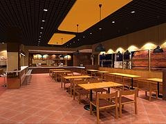 品牌加盟店设计装修公司，辽宁连锁品牌餐饮店设