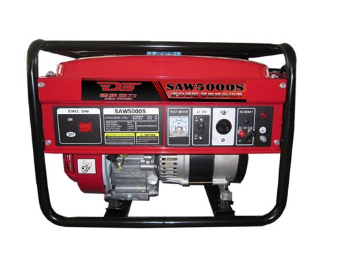 SAW5000S-5kw小型汽油发电机