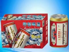 青岛崂岸特制啤酒供应商推荐：听装青岛啤酒