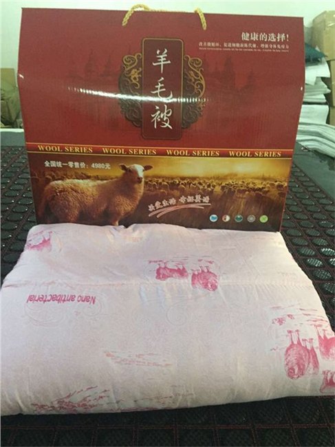 天津厂家直销双人羊毛被什么牌子好 益尔康