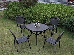 厦门铸铝桌椅,认准森阑家居用品——铸铝桌椅铁艺家