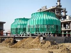 科达玻璃钢公司专业的圆形逆流式冷却塔出售|玻璃钢