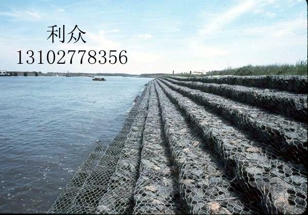 固岸护坡防冲刷格宾网挡墙 河道治理覆塑格宾网箱
