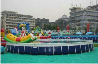 厂家直销圆形支架水池