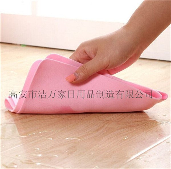 洁万家仿鹿皮巾批发订做厂家直销，品牌保证，量大价优