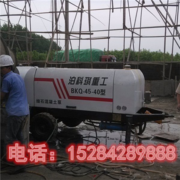 【混凝土泵】小型混凝土输送泵厂家-河北泊科琪重工