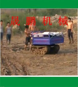 轮式履带车 橡胶履带小车
