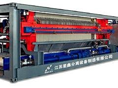 批发全自动野外工程车载式压滤机：新款1500型全