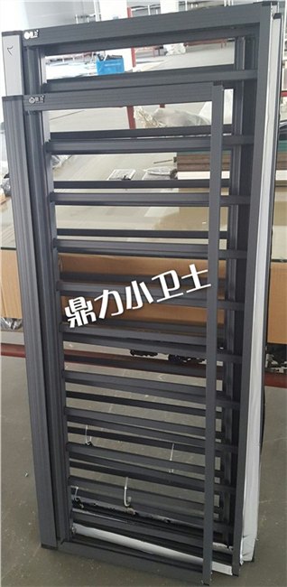 鼎力精品防护栏纱窗一体窗带锁可拆卸便于逃生