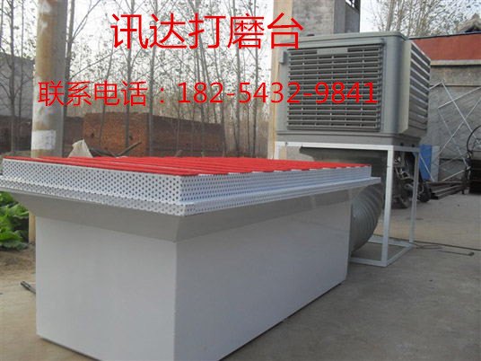 3米家具打磨工作台2016新品上市 3米双面脉冲打磨吸尘柜台州销售