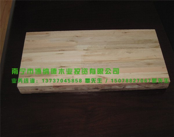 指接板生产批发一条龙 桉木指接板找博纳德木业
