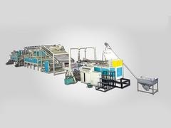 山东塑料地垫机械厂家_精达塑料机械塑料喷丝地毯（