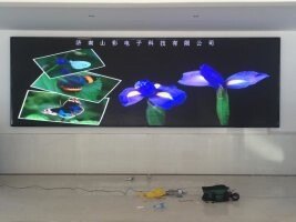济南led显示屏哪家专业，山彩电子专做led显示