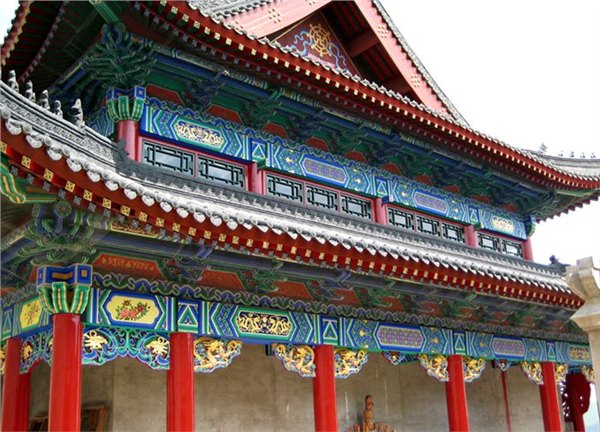 聊城古建筑彩绘_创意古建筑彩绘优选鼎泰墙绘