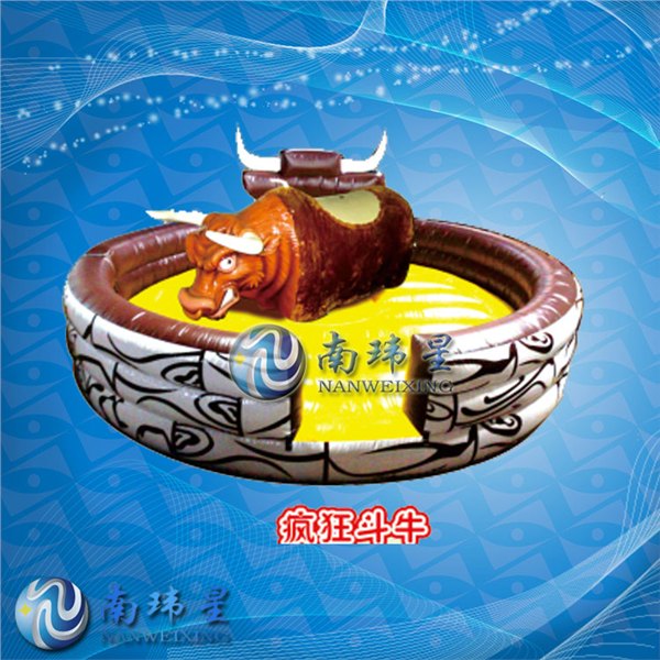 南玮星疯狂牛仔游戏机游艺机 大型摊位游乐设施 室