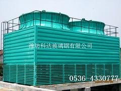 优惠的方形逆流式冷却塔科达玻璃钢公司供应：玻璃钢
