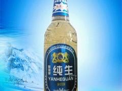 588ml白瓶蓝色经典纯生啤酒