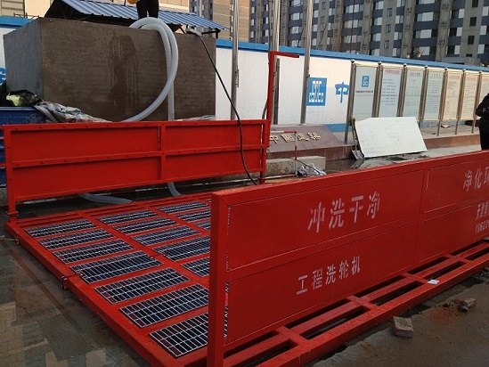 一站式安装太原阳泉进程BCXLJ-2矿业工场、水泥制品厂车辆洗轮机