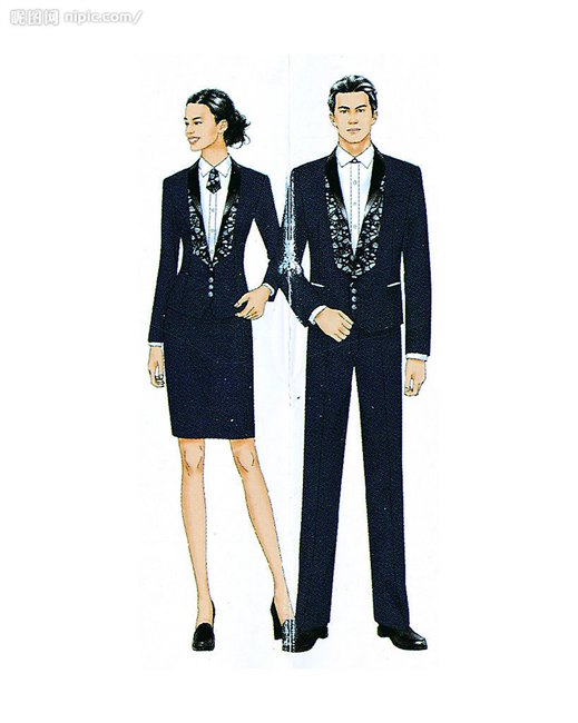 淮北酒店服【艾可尔百度推荐】淮北酒店服定制|淮北