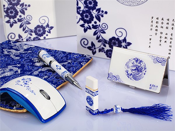 实用的青花商务套餐/深圳市礼信文化