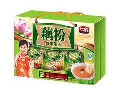 七鹤食品有限公司专业供应七鹤藕粉：七鹤藕粉供应厂