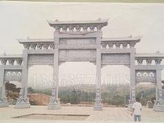 山东可信赖的天青石牌坊建设_天青石牌坊技术
