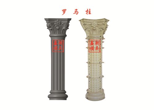 广西圆形罗马柱模具供应|南宁罗马柱模具出租