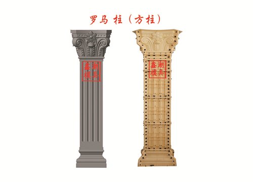 南宁口碑好的方形罗马柱模具批售：广西便宜的方形罗
