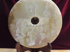 肇庆优质的玉石平安扣摆件推荐|天然玉石工艺品