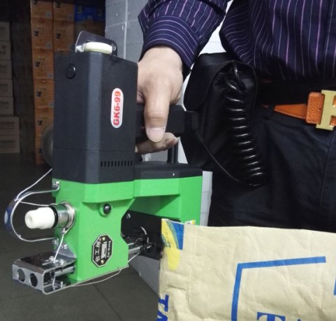 轻便高效充电式封包机无需220V电源可自由走动/台工牌手提封包机