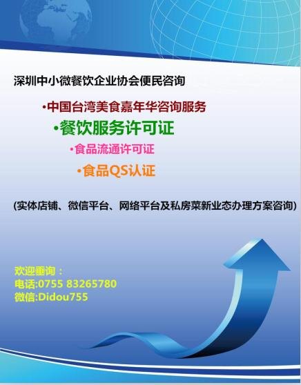 深圳南湾街道餐饮服务许可证咨询电话