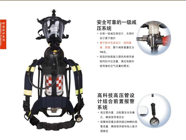 石家庄巴固T8000正压式空气呼吸器